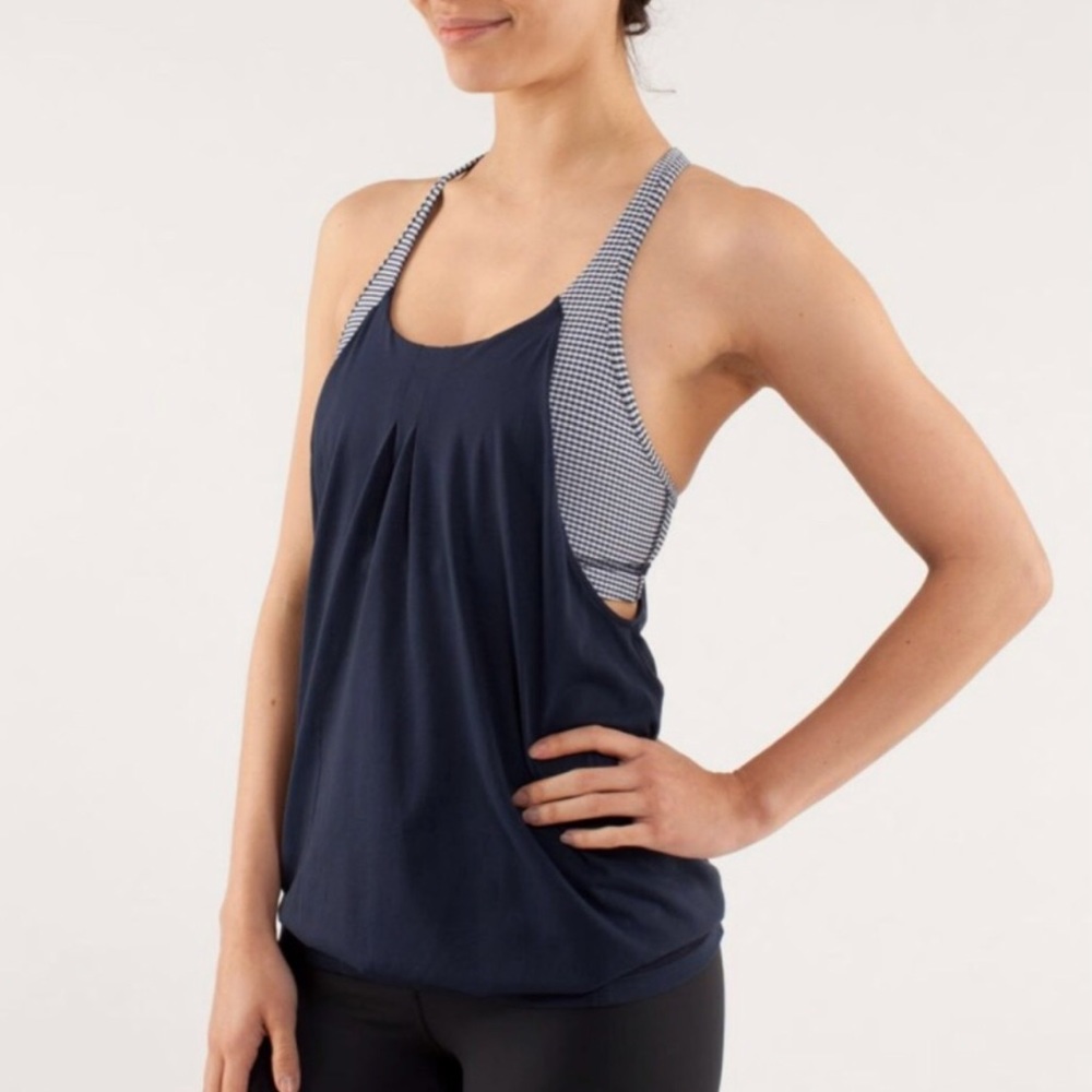lululemon Exercise Freely Top built-in sports bra